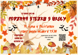 Podzimní stezka s úkoly