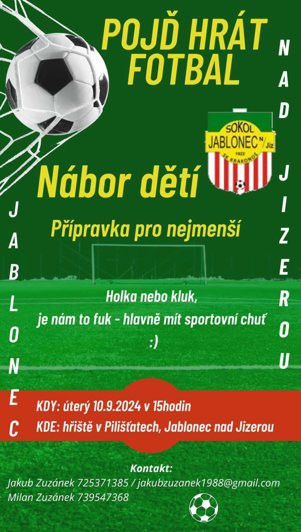 Pojď hrát fotbal